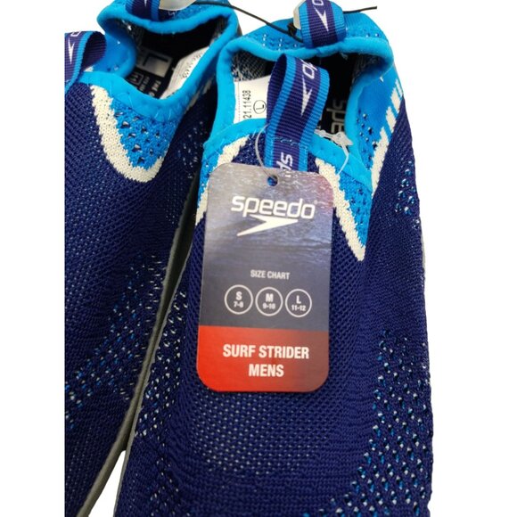 Speedo Men's Surf Strider Water Shoes NWT Size Blue Large US 11-12 - Picture 9 of 13